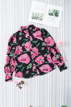 Load image into Gallery viewer, Printed Bishop Sleeve Collared Shirt