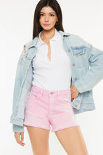Load image into Gallery viewer, Kancan Raw Hem High Waist Denim Shorts