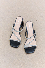 Load image into Gallery viewer, Qupid Level Up Rhinestone Strap Heels