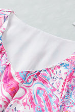 Load image into Gallery viewer, Paisley Print Short Sleeve Blouse