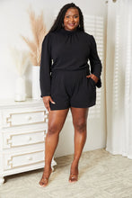 Load image into Gallery viewer, Culture Code Full Size Open Back Romper with Pockets

