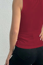 Load image into Gallery viewer, Lace Detail Square Neck Wide Strap Tank

