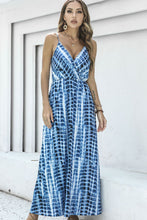 Load image into Gallery viewer, Tie-Dye Spaghetti Strap Maxi Dress
