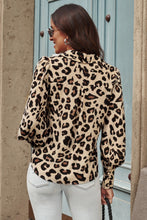 Load image into Gallery viewer, Printed Bishop Sleeve Collared Shirt
